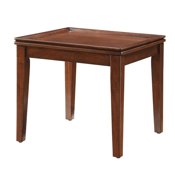 Gfancy Fixtures 30 x 36 x 36 in. Callers Desk in Weathered Oak & Chrome GF3092594 - main